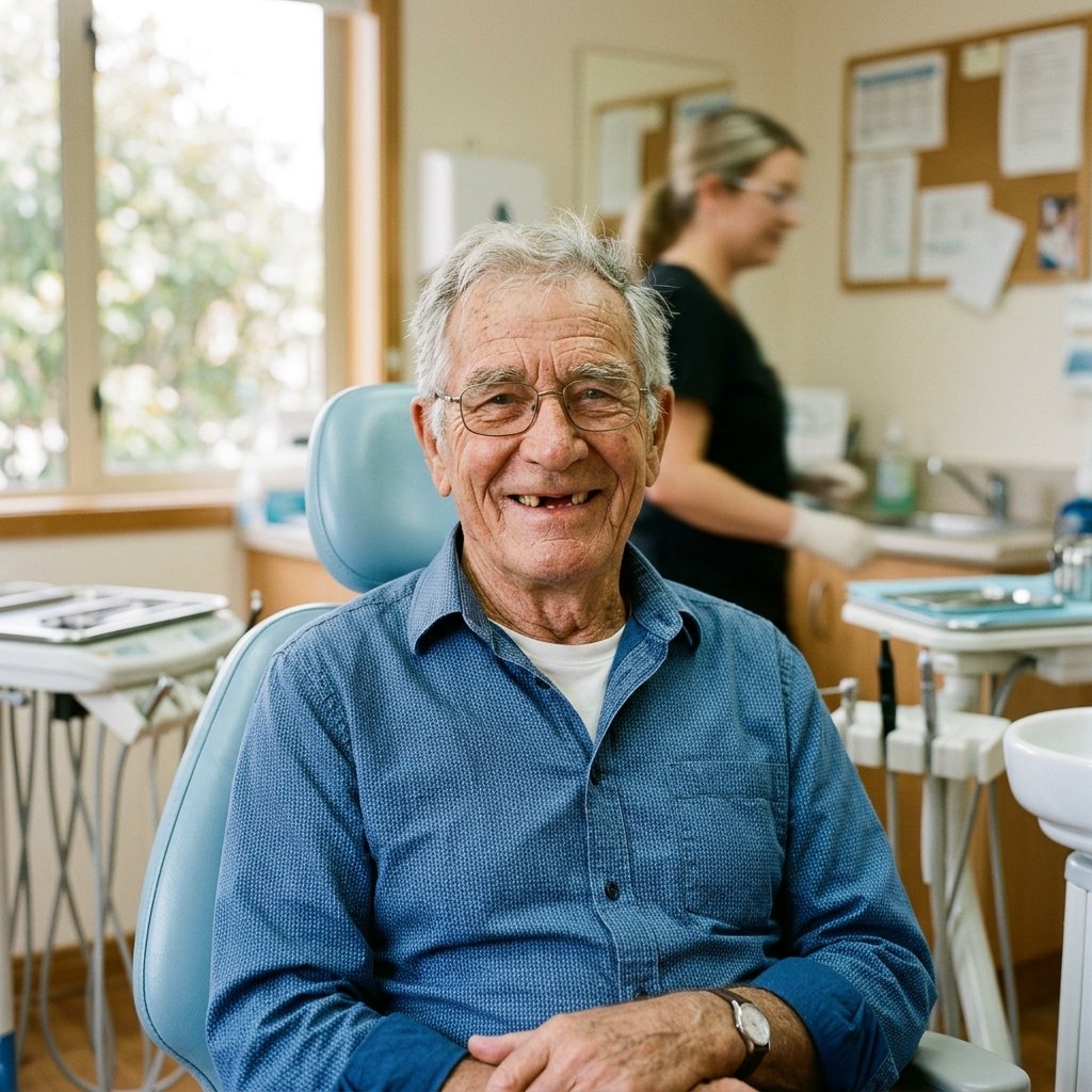 Before full denture treatment
