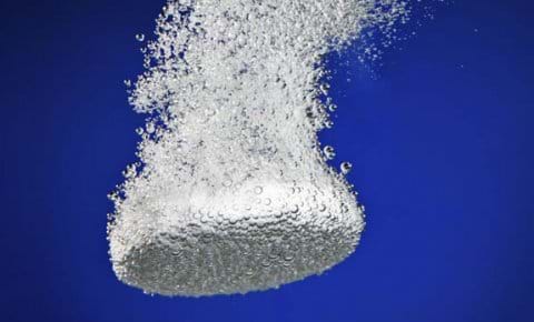 Medicine dissolve in water