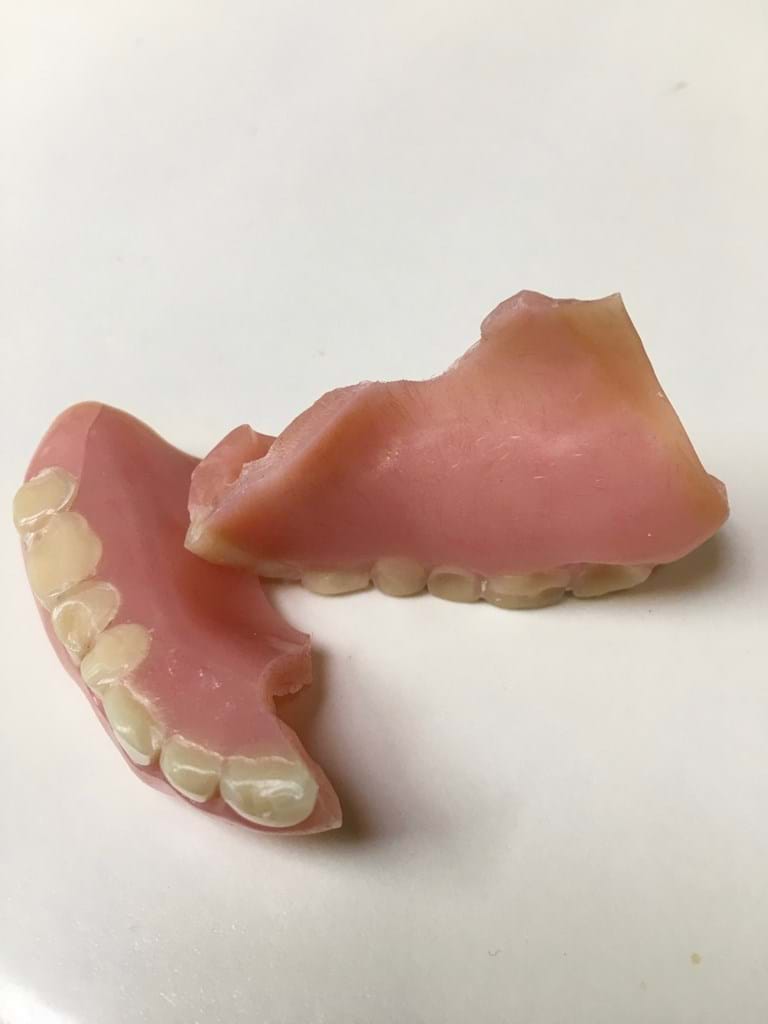 Our dental technician Gilbert runnalls