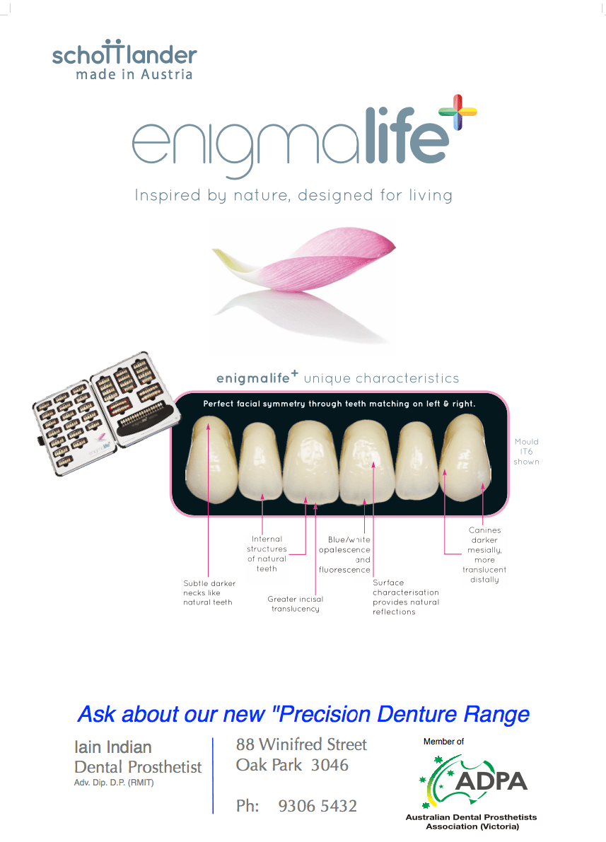 Enigmalife denture range